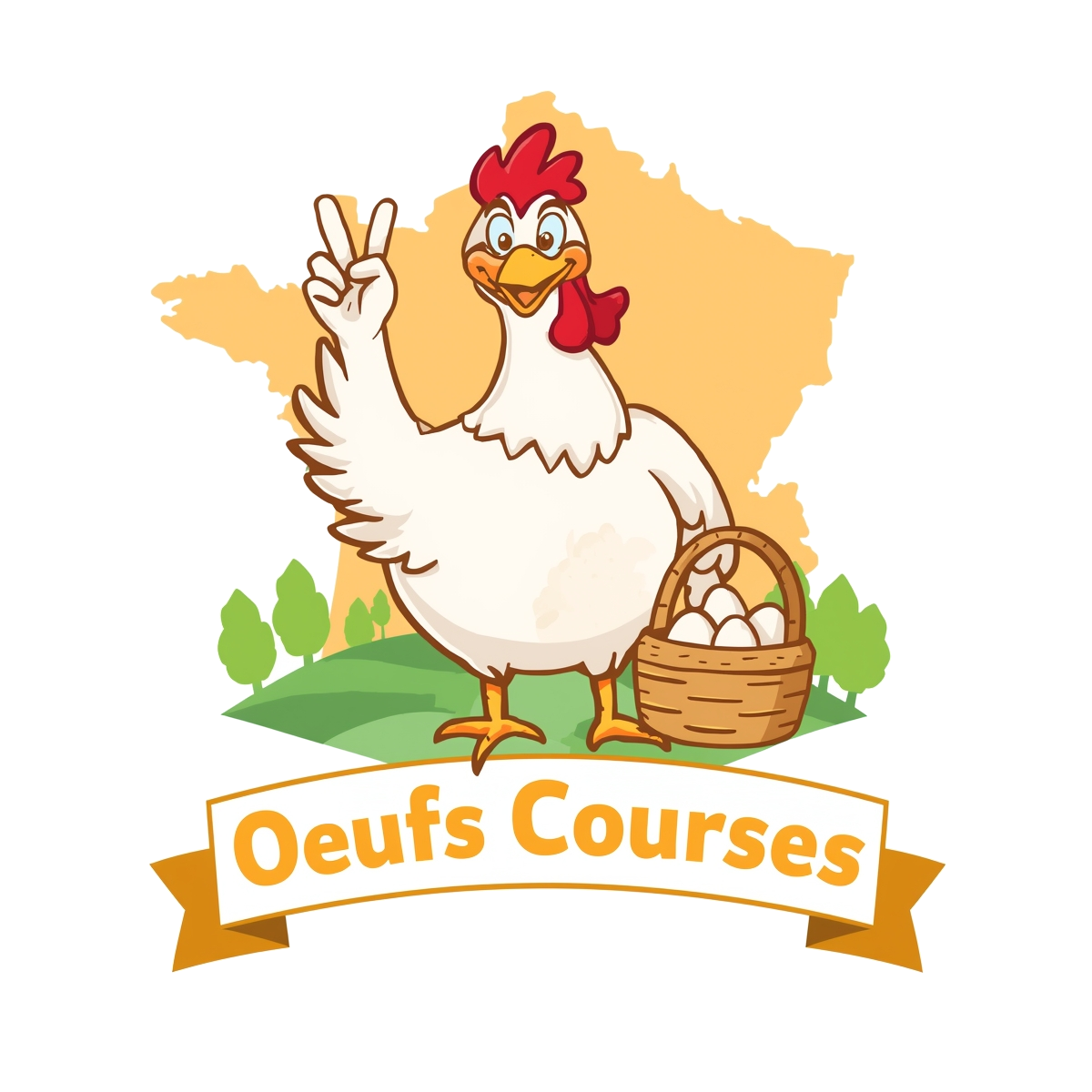 Oeufs Course Les Poules Pondeuse Heureuse